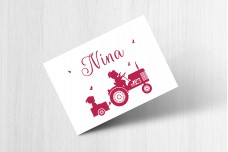 Meisje met tractor Meisje met tractor